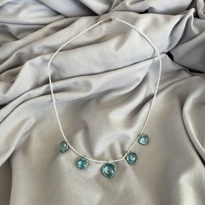 JTV Blue Topaz Necklace